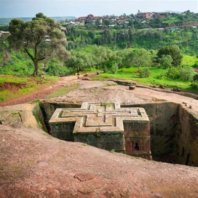  The Throne of King Lalibela:  Intricately Carved Symbols and Majestic Royal Presence!